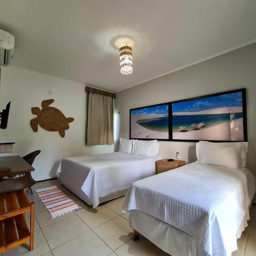 Pousada Coqueiro Beach Luis Correia Buitenkant foto