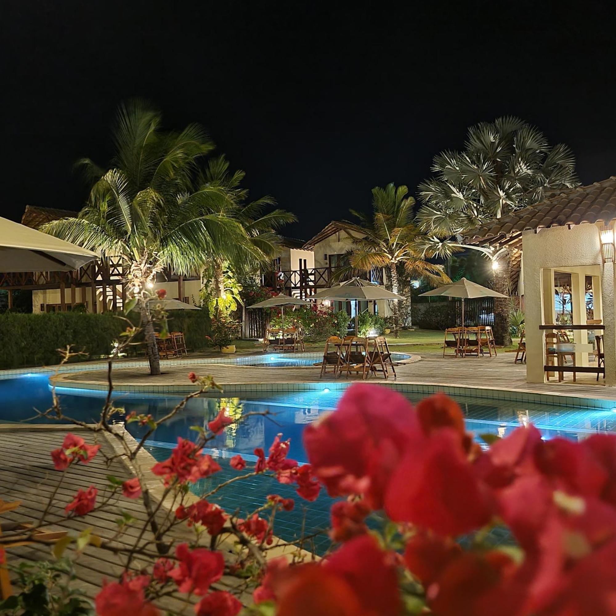 Pousada Coqueiro Beach Luis Correia Buitenkant foto